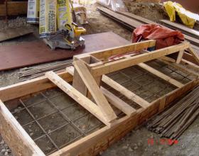 Structural concrete forming for house raising in Victoria BC