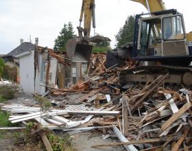 House demolition and disposal in Duncan BC