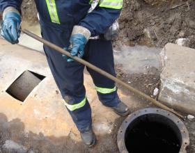 Checking for water content in buried oil tank in Victoria BC