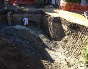 Removing contamination from buried oil tank in Victoria BC