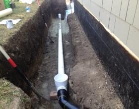 Installation of a backflow valve in Victoria BC