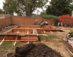 Concrete footings and foundation in Victoria BC