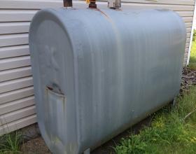 residential above ground oil tank in Victoria BC