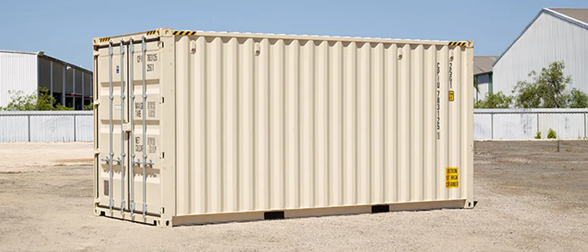 One-trip high-cube shipping container