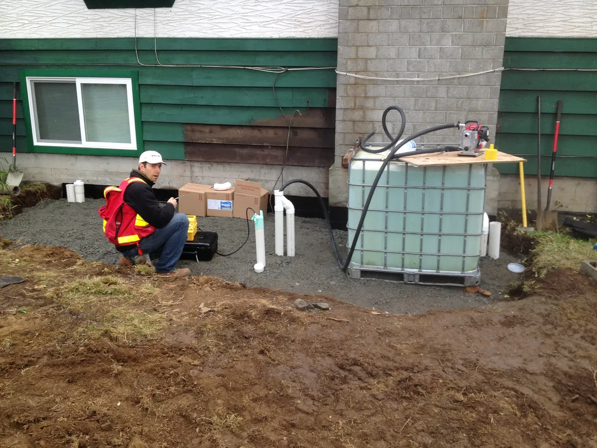 Oil contaminated soil treatment process