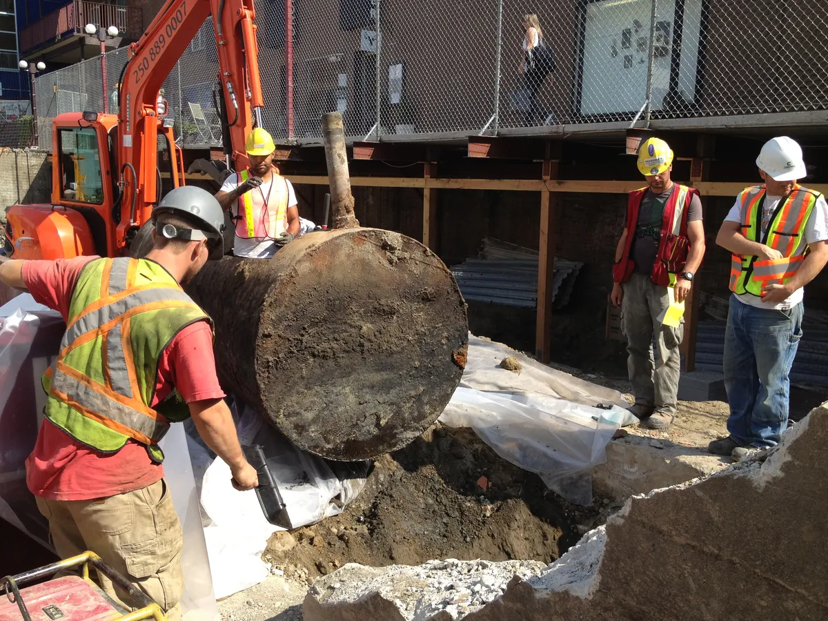 Soil contamination inspection after disaster