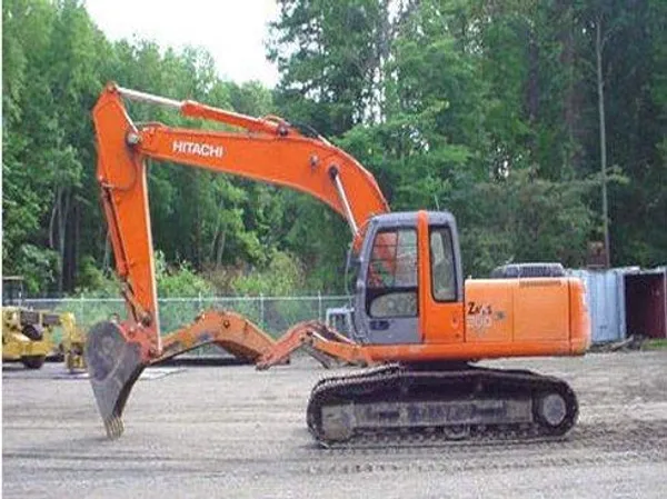 Hitachi excavator for construction projects