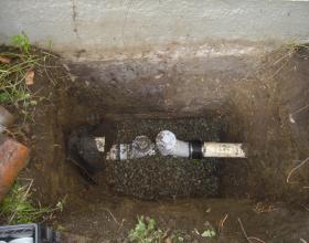 Cleanouts for perimeter drain system in Victoria BC