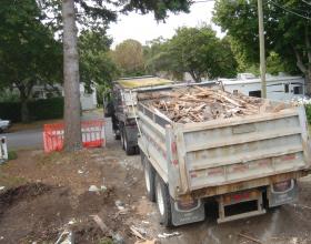 Demolition loading and trucking in Victoria BC