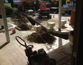 Utility installation and underground services in Victoria BC