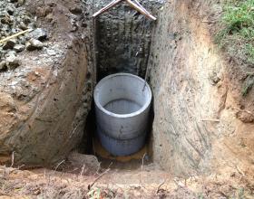 Water well excavation in Victoria BC