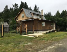 New foundation on lifted house in Victoria BC