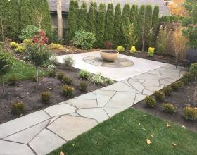 concrete patio finishing with sidewalk in Victoria BC